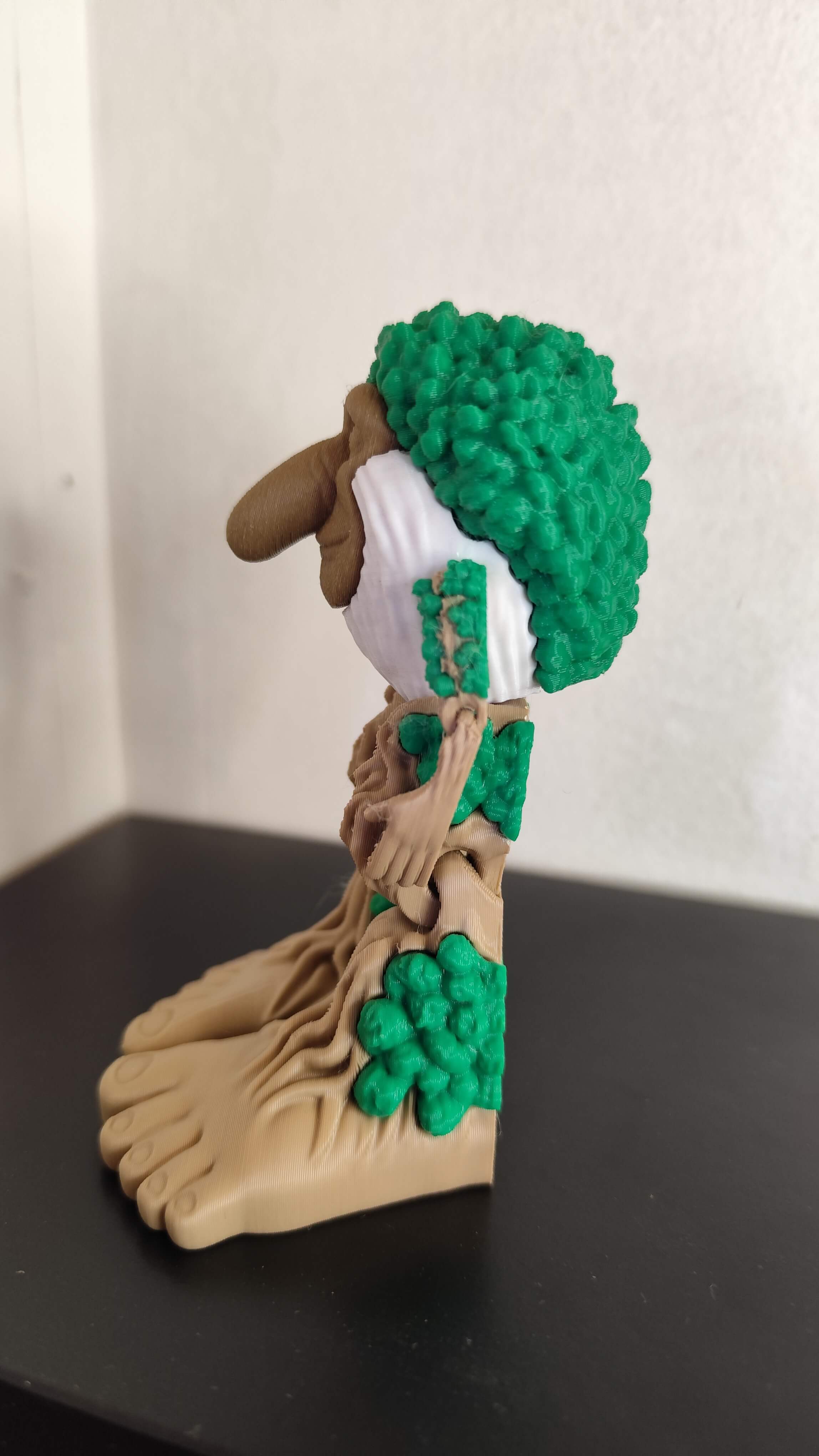 imagen de una impresion en 3D de brr brr patapin